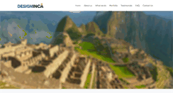 Desktop Screenshot of designinca.com